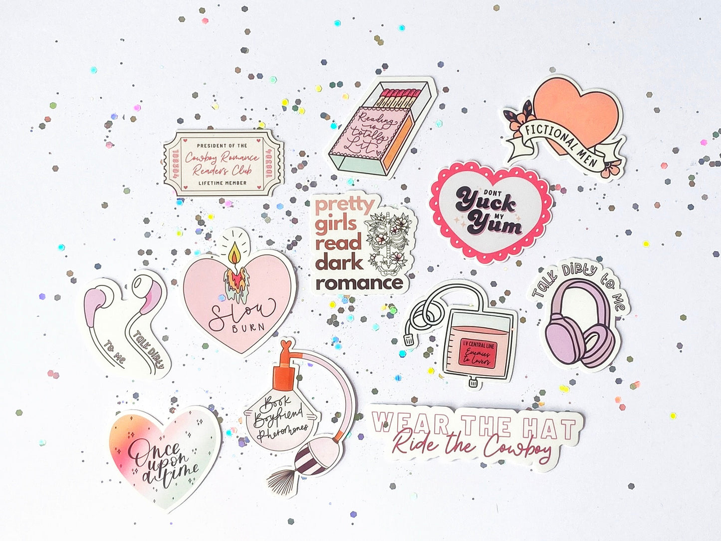 Talk Dirty To Me Headphones Sticker - The Feral Girls Club