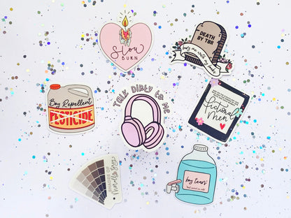 Talk Dirty To Me Headphones Sticker - The Feral Girls Club