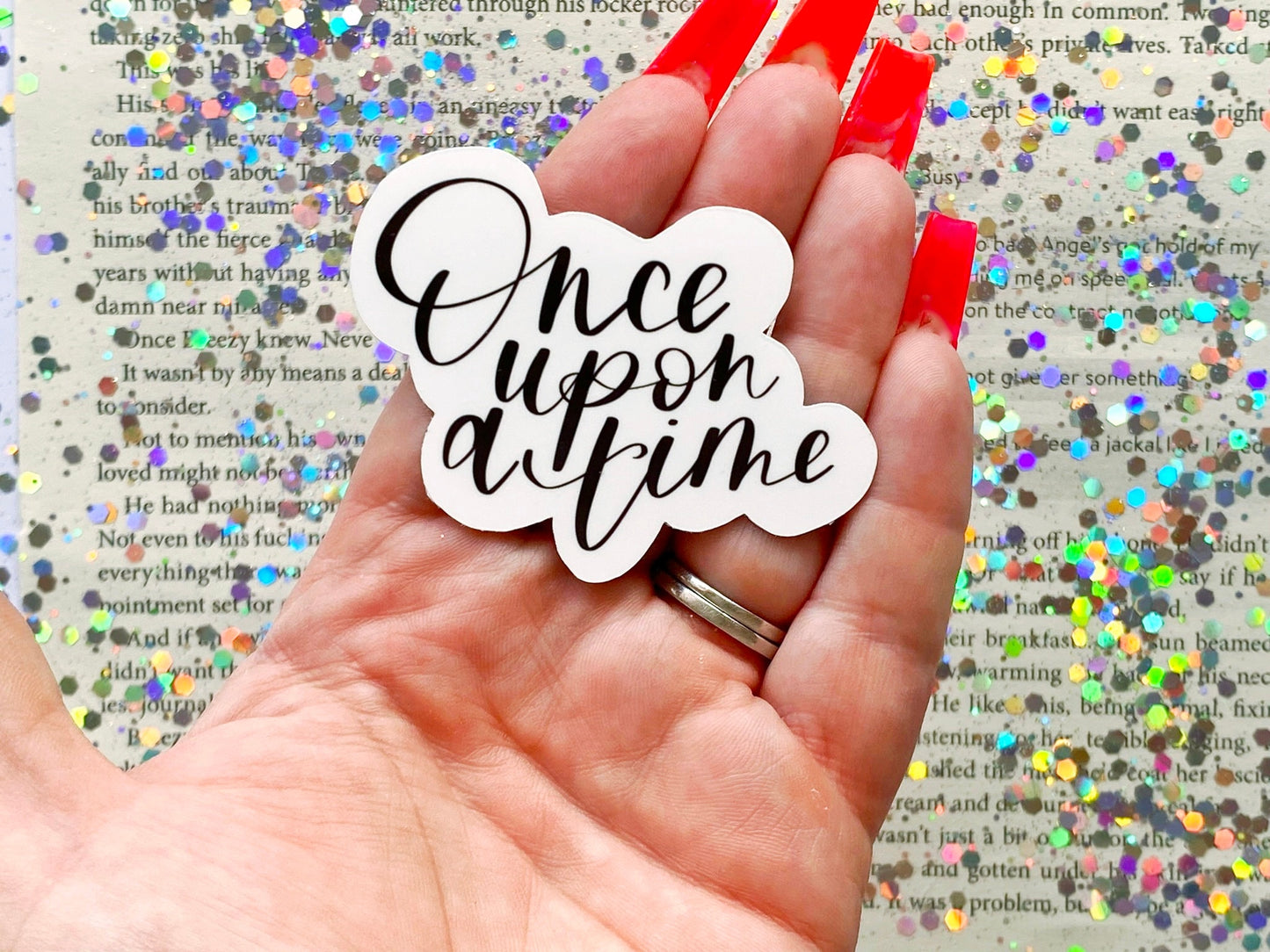 Once Upon A Time Sticker - The Feral Girls Club