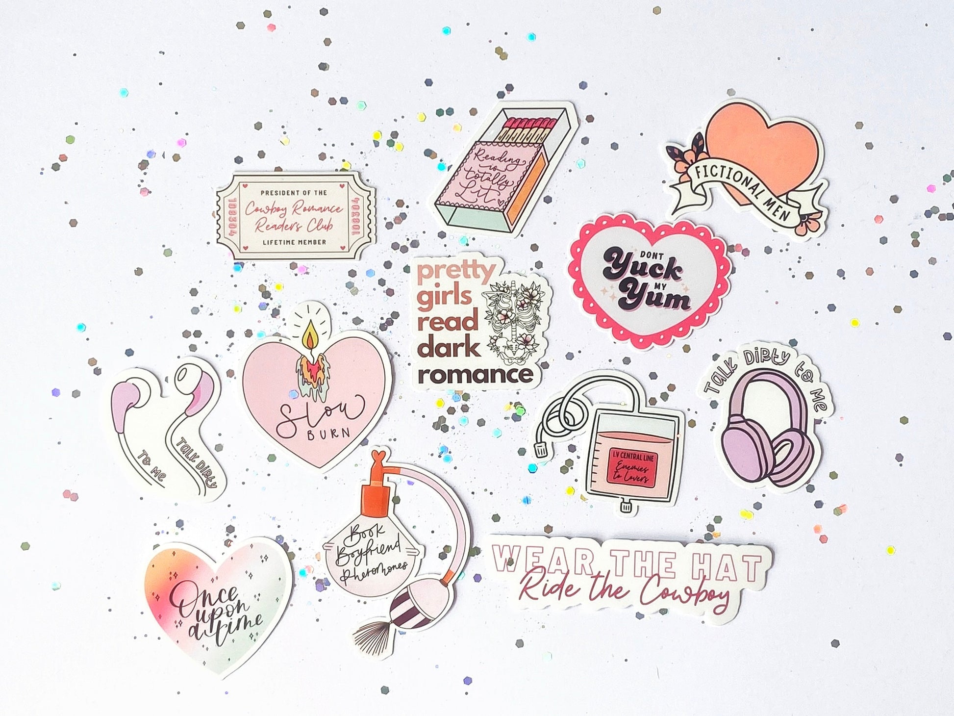 Talk Dirty To Me Headphones Sticker - The Feral Girls Club