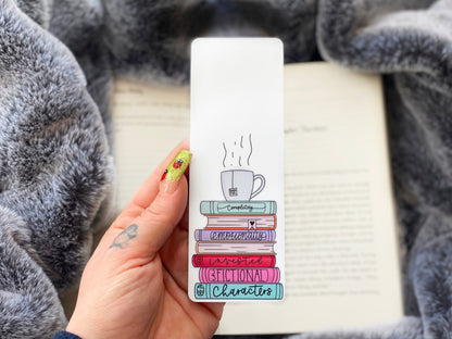 Emotionally Invested in Fictional Characters Bookmark - The Feral Girls Club