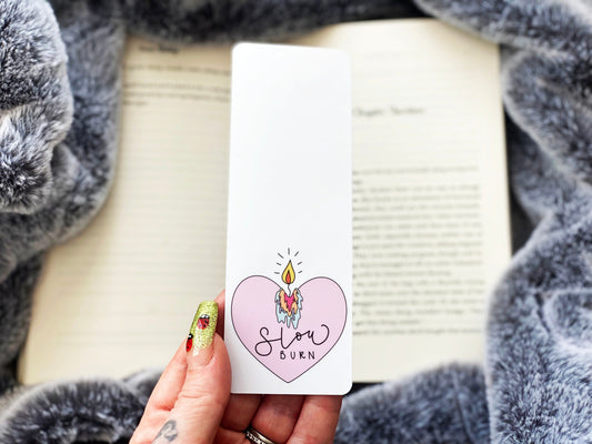 Slow Burn Candle Bookmark - The Feral Girls Club