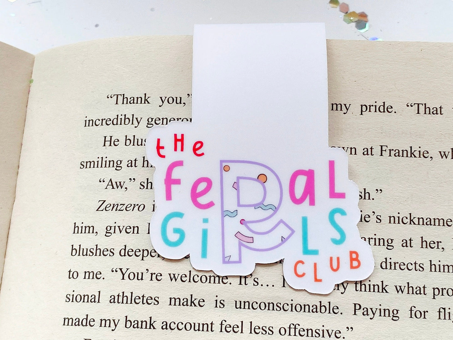 The Feral Girls Club Sprinkles Magnetic Bookmark - The Feral Girls Club