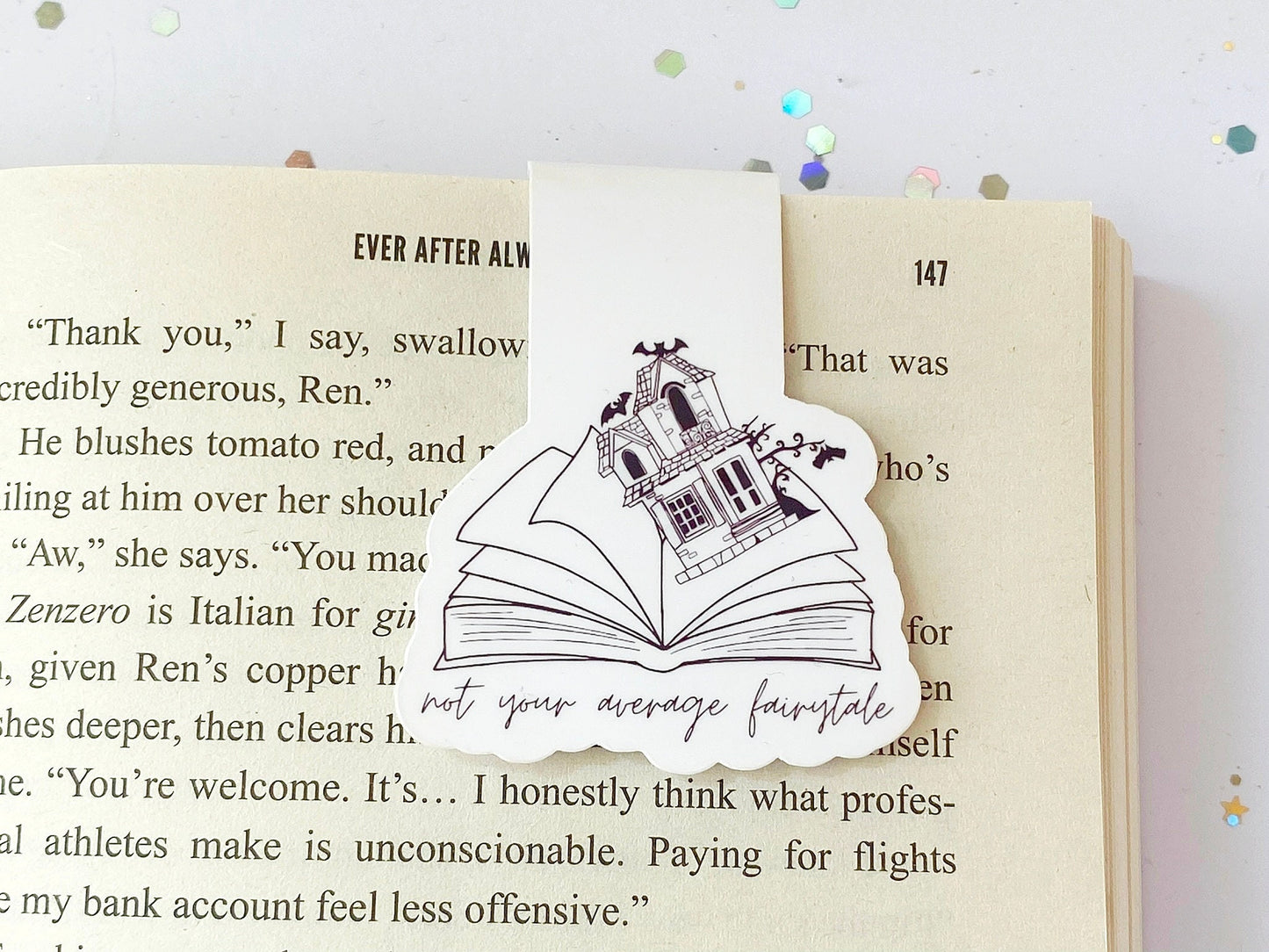 Not Your Average Fairytale Magnetic Bookmark - The Feral Girls Club