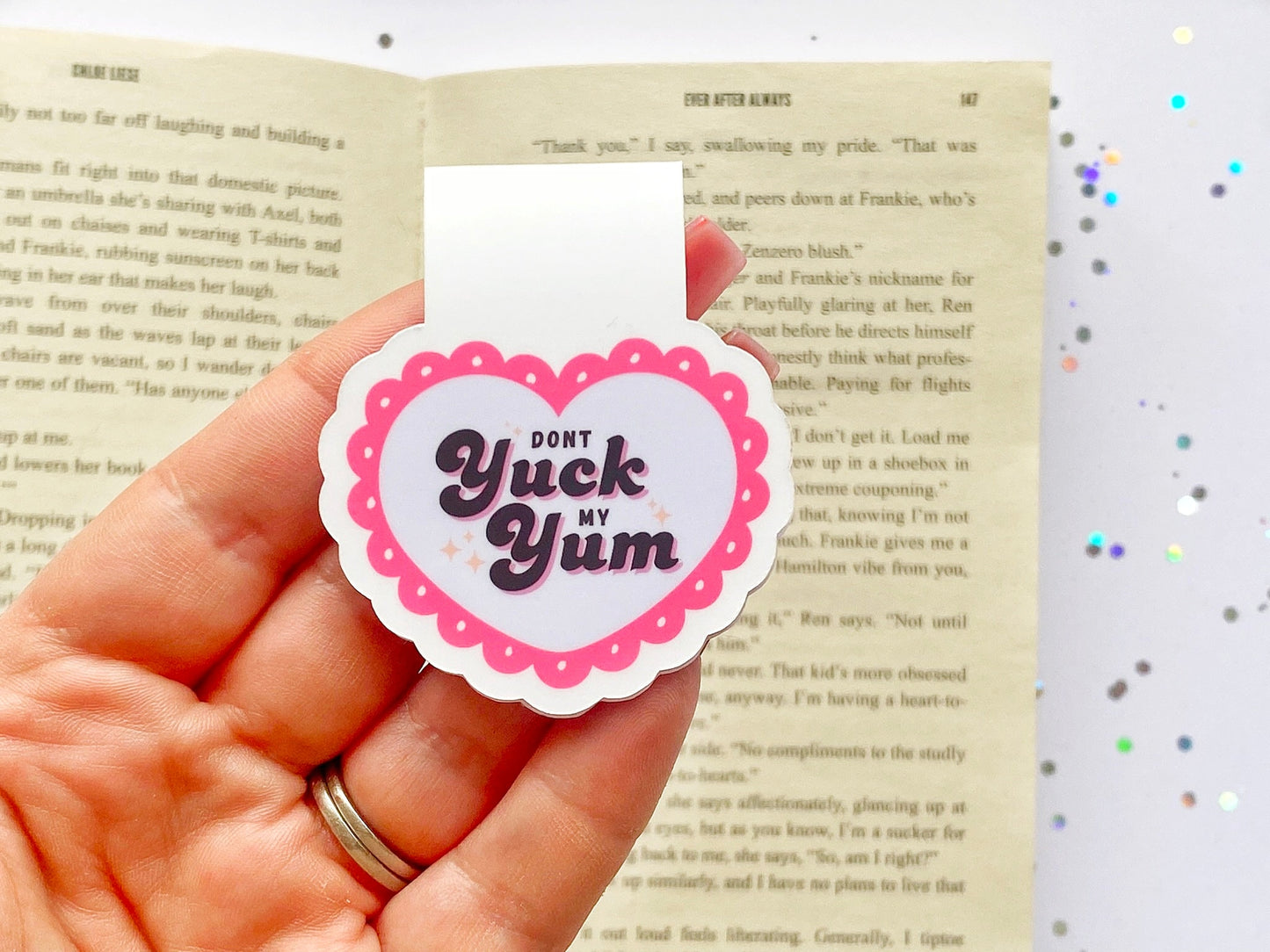 Don't Yuck My Yum Magnetic Bookmark - The Feral Girls Club