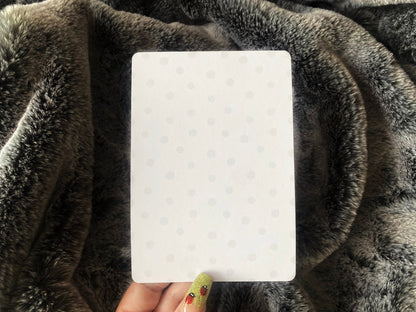 Grey Polka Dot Kindle Insert - The Feral Girls Club