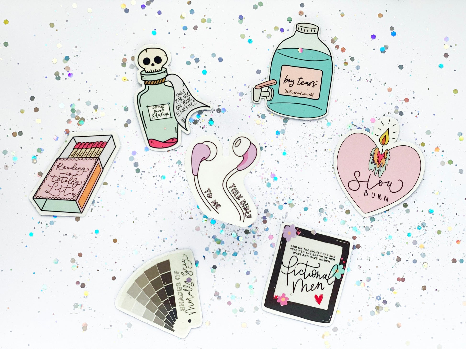 Talk Dirty To Me Earphones Sticker - The Feral Girls Club