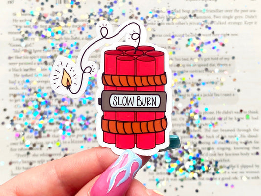 Slow Burn Dynamite Sticker - The Feral Girls Club