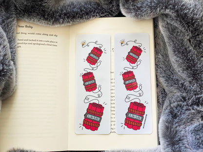 Slow Burn Dynamite Bookmark - The Feral Girls Club