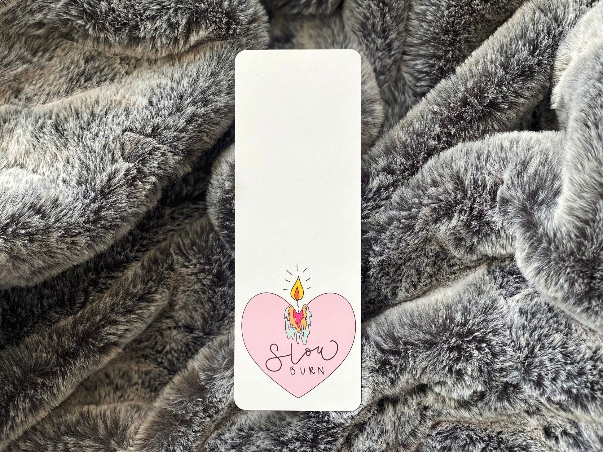 Slow Burn Candle Bookmark - The Feral Girls Club