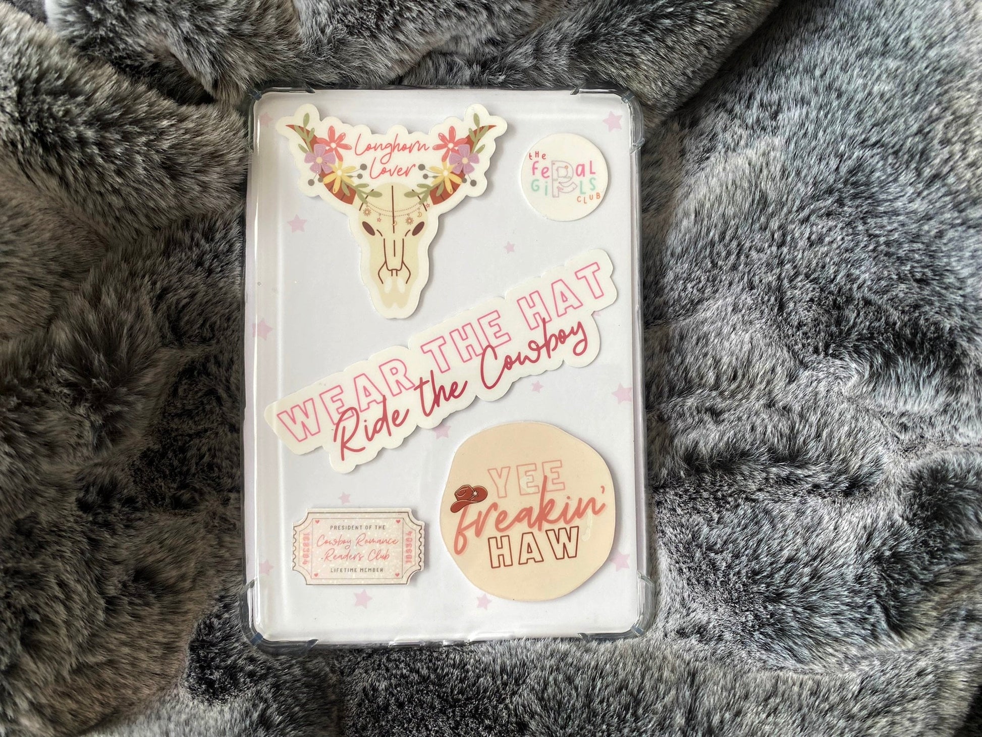 Longhorn Lover Skull Sticker - The Feral Girls Club