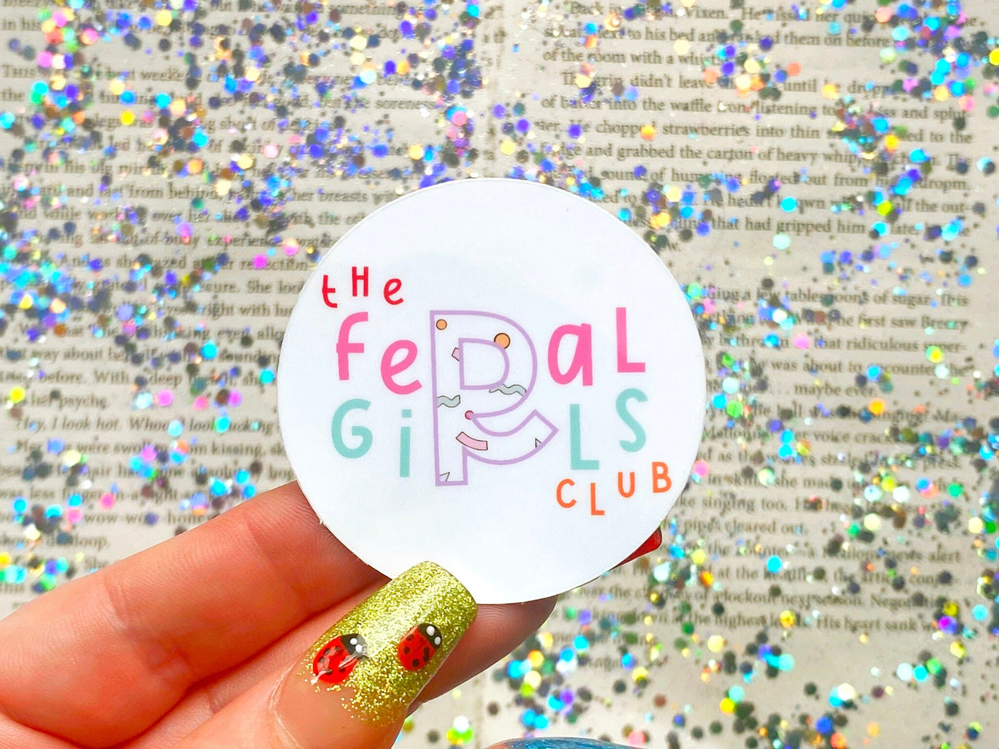 The Feral Girls Club Sprinkles Sticker - The Feral Girls Club