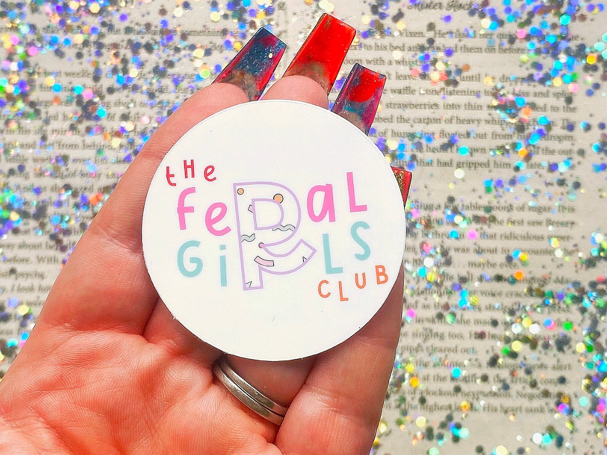 The Feral Girls Club Sprinkles Sticker - The Feral Girls Club