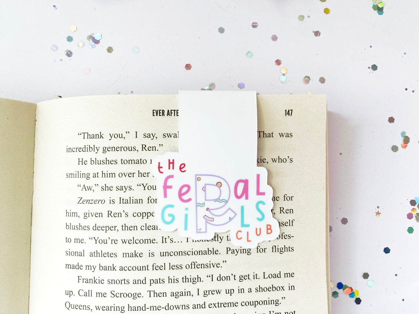 The Feral Girls Club Sprinkles Magnetic Bookmark - The Feral Girls Club