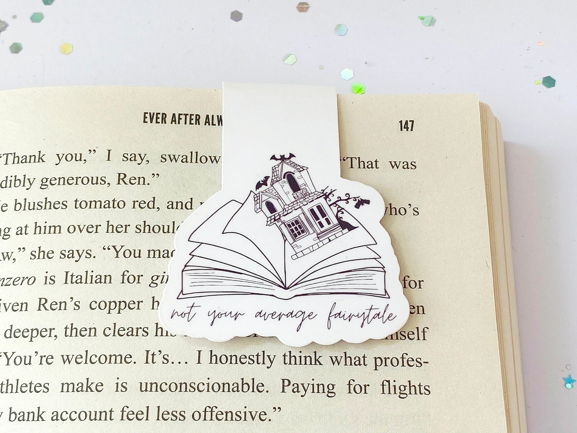 Not Your Average Fairytale Magnetic Bookmark - The Feral Girls Club