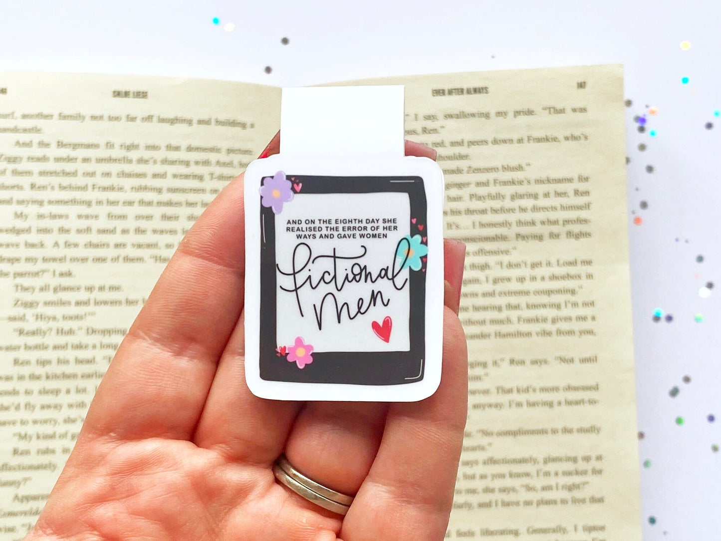 Fictional Men Kindle Magnetic Bookmark - The Feral Girls Club